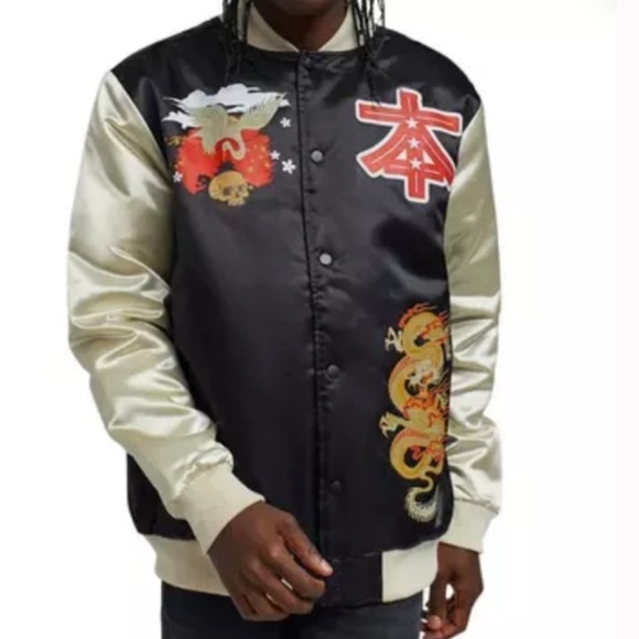 Osaka Japan Bomber Jacket - Size L - Picture 5 of 7